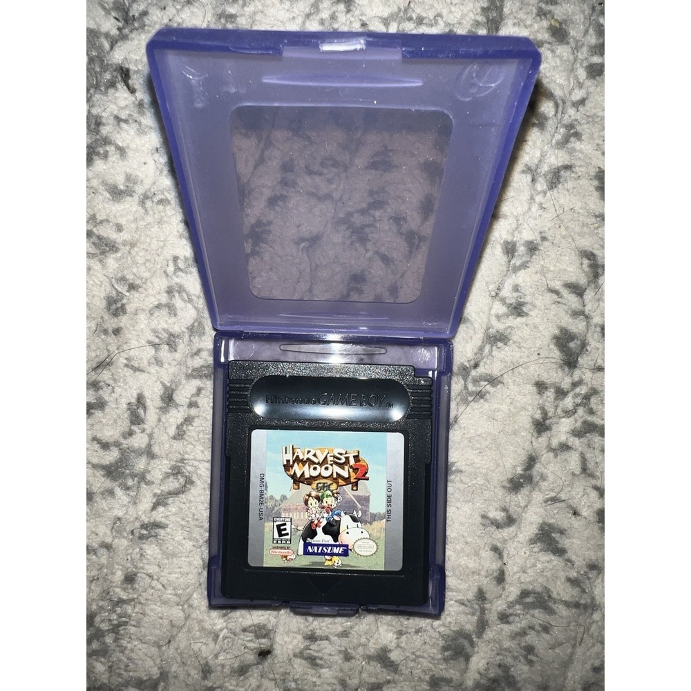 Harvest Moon GBC Nintendo Game Boy Color Cartridge Natsume Authentic Tested